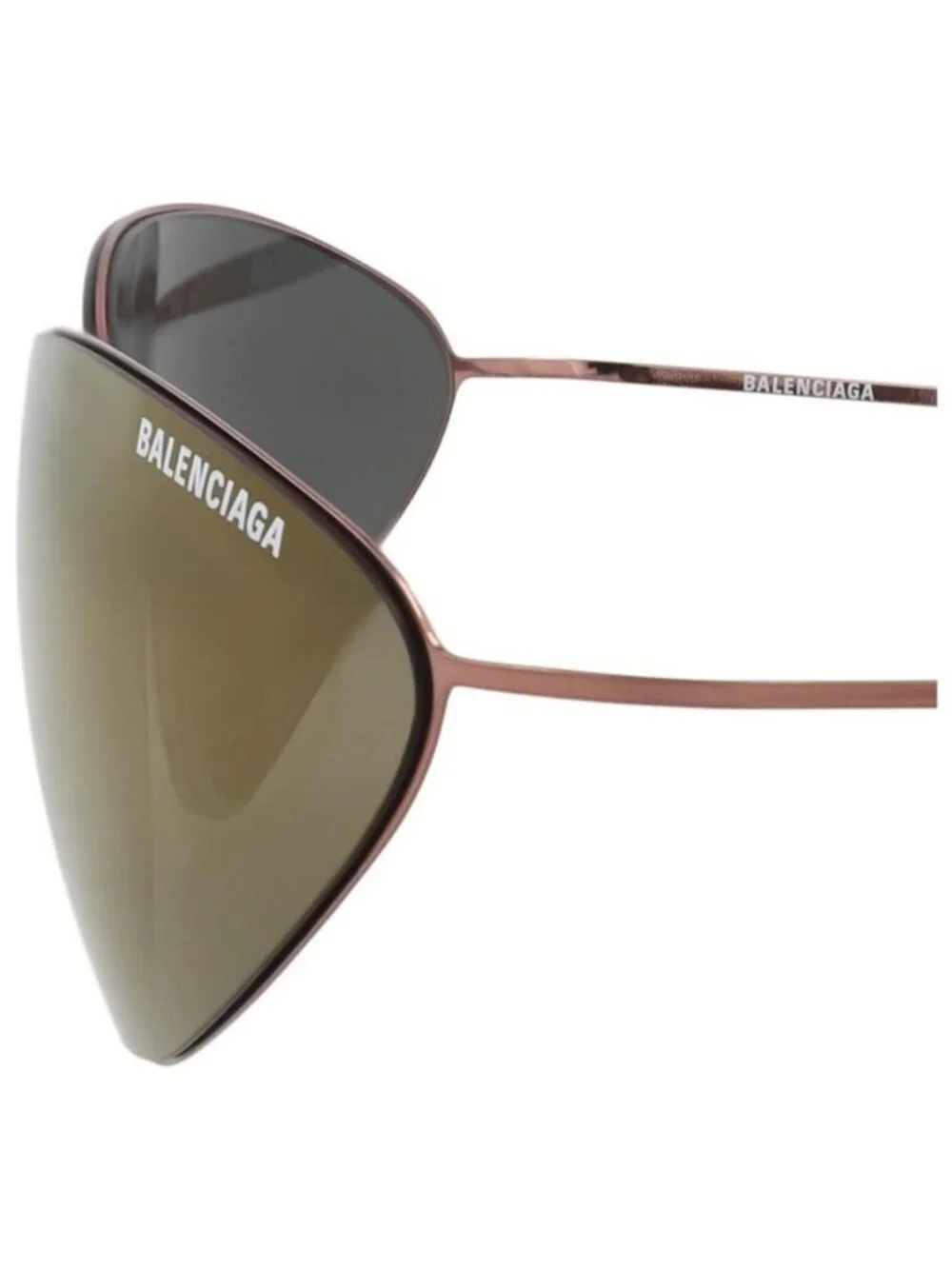 New Balenciaga Unisex Cat Eye Brown Brown Bronze Fashion Designer Sunglasses